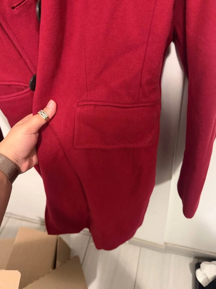 Banana Republic Coat Size XS Red - photo 3