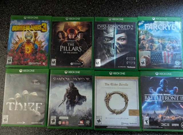 Xbox One Games Collection - Borderlands 3, FC5, ESO & More