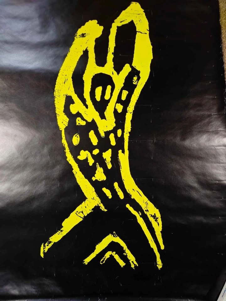 Vintage 1994 Rolling Stones Voodoo Lounge Concert Poster - photo 2