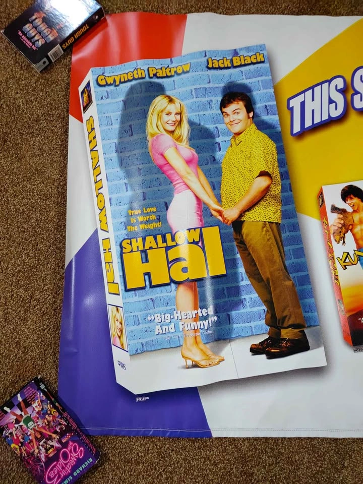 Rare 2002 Shallow Hal Movie Promo Poster - photo 3