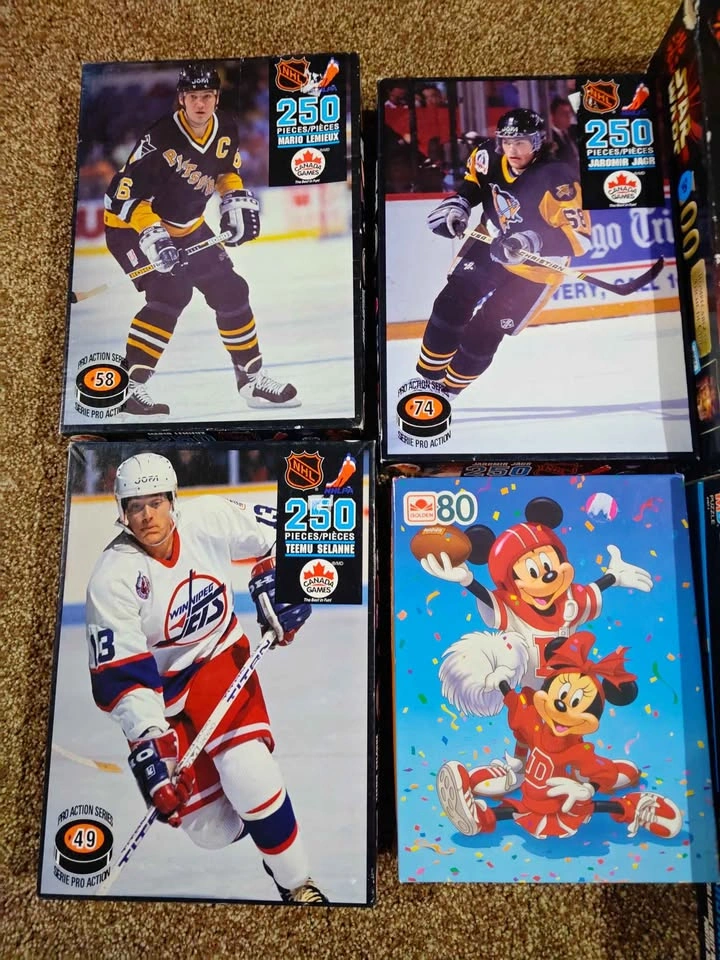 Vintage 80's - 90's Puzzles x6 - photo 2