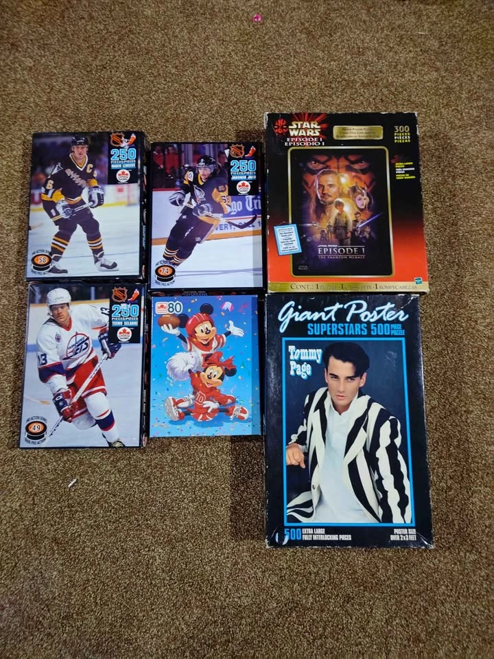 Vintage 80's - 90's Puzzles x6 - photo 3