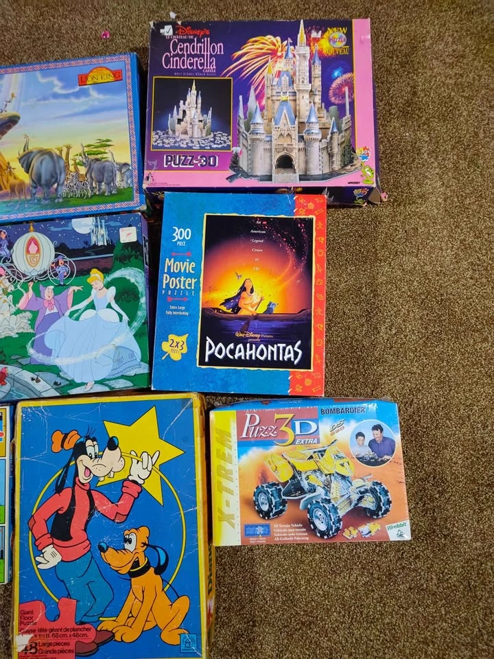 Vintage Puzzles (70s-2000s) - 10 Available - photo 4