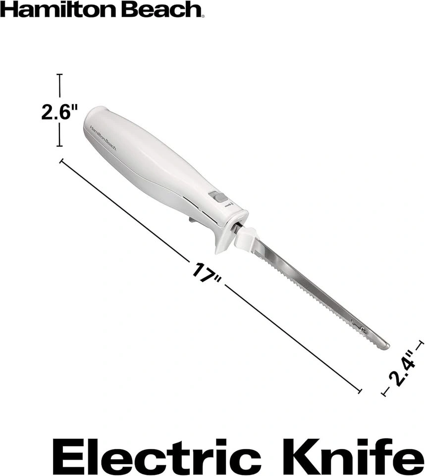 Hamilton Beach Electric Knife w/ Case & Fork - photo 2