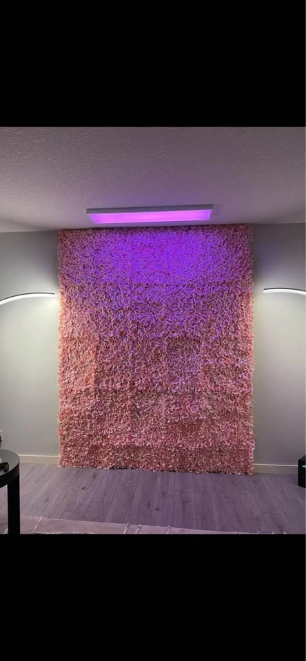 LARGE PINK FLOWER WALL - photo 2