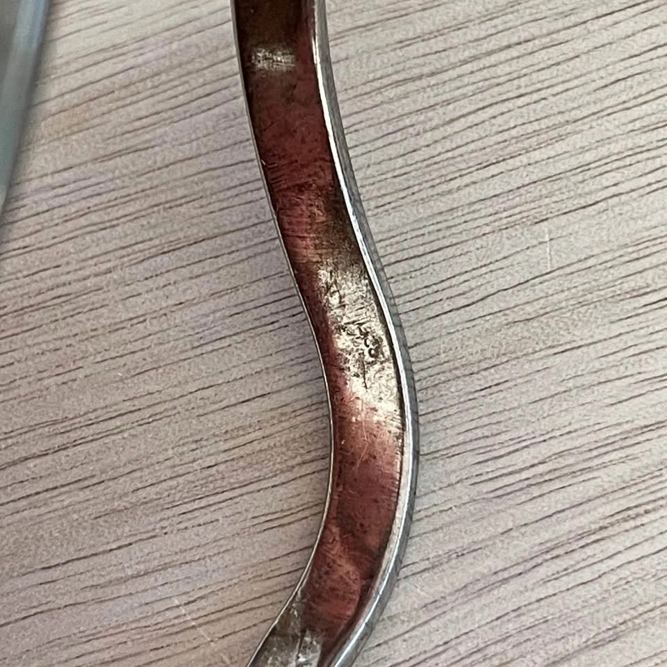 VINTAGE 925 BANGLE BRACELET - photo 4