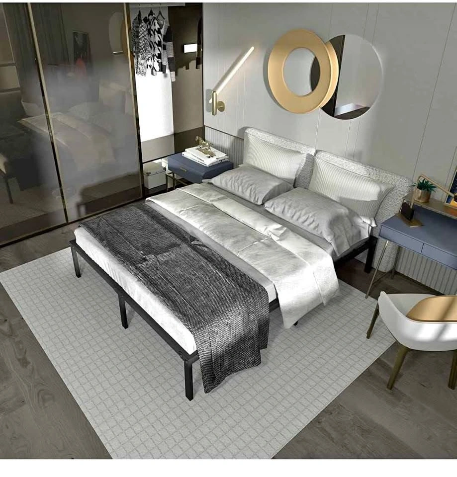 14 Inch Metal Bed Frame King