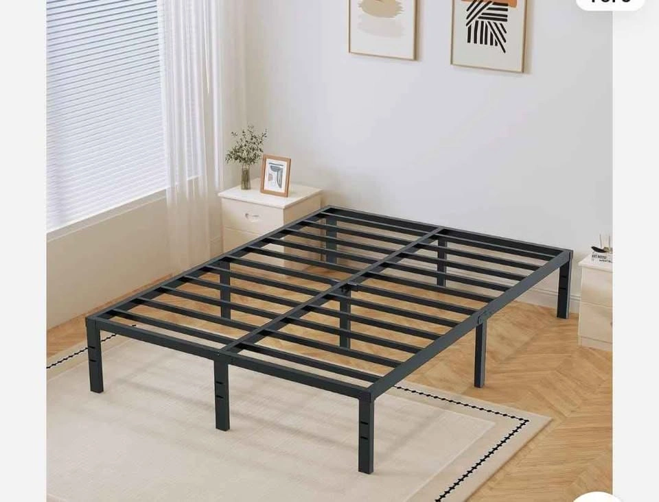 Queen Bed Frame - Heavy Duty Metal Platform - photo 3