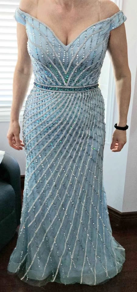 Panoply Blue Gown /Prom Dress