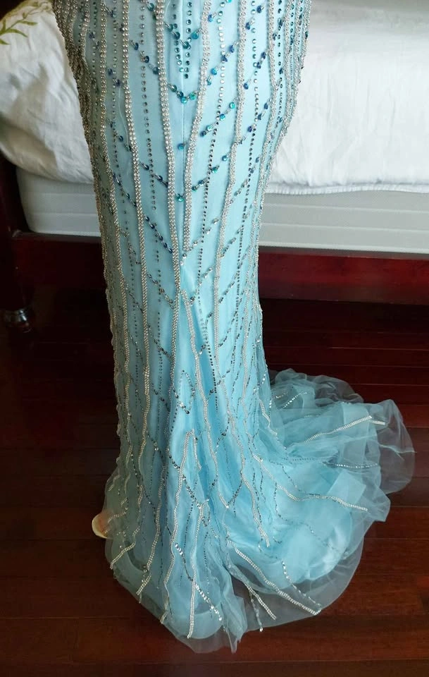 Panoply Blue Gown /Prom Dress - photo 5