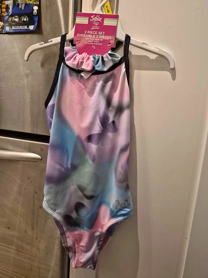 Brand New Justice Gymnastics/Dance Outfit Sizes 7-8, 10, 12-14,