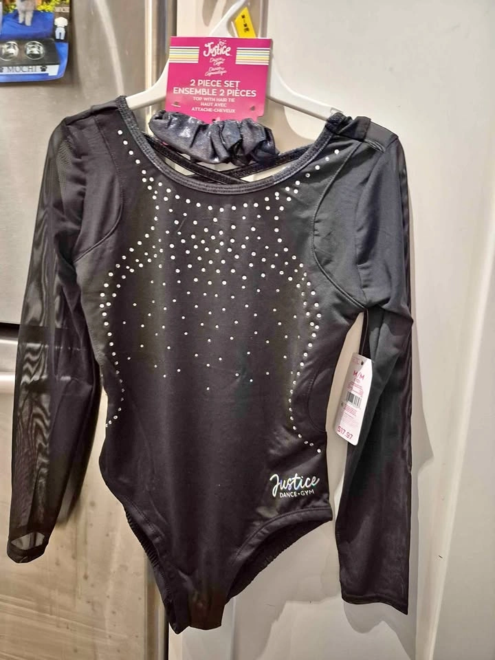 Brand New Justice Gymnastics/Dance Outfit Size 10, 12-14 &