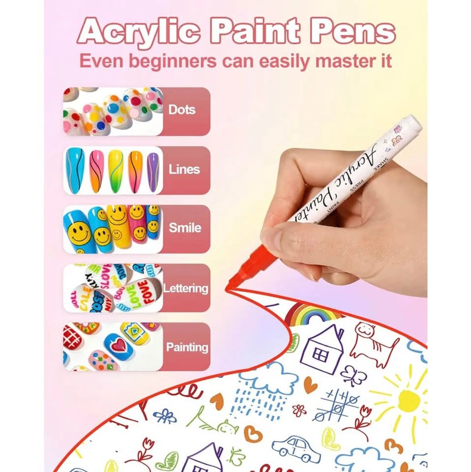 Acrylic Nail Art Pens - photo 3