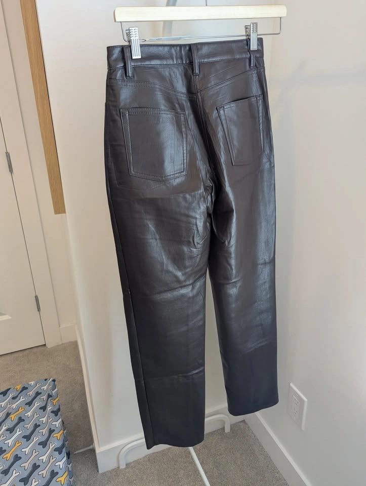 Aritzia Faux Leather Pants - photo 2