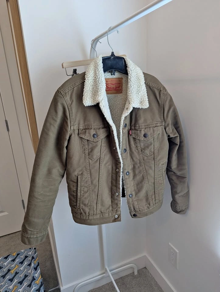 Men's Small Levi Sherpa Jacket