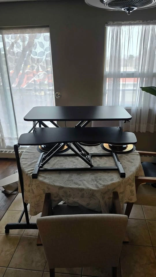 VIVO Standing Desk Converter – Like New (Adjustable Sit/Stand) - photo 4