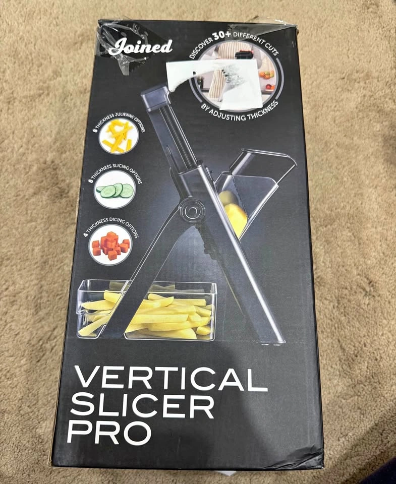 New in Box Joined Vertical Slicer Pro - Vegetable Chopper