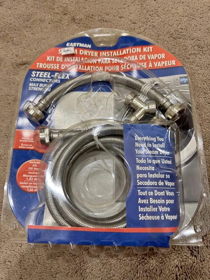 Brand new Sealed Eastman Steam dryer installation kit