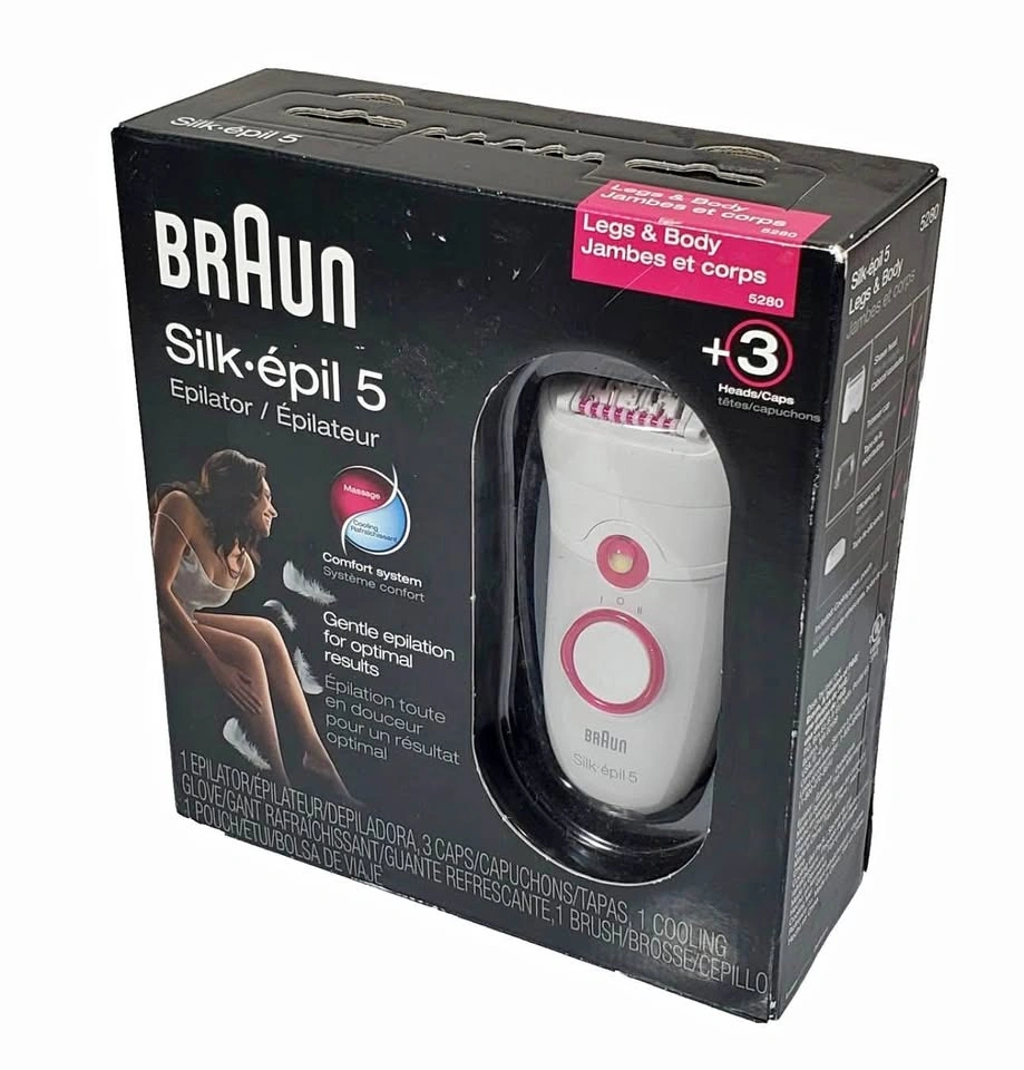 New in box Braun epilator silk épil 5
