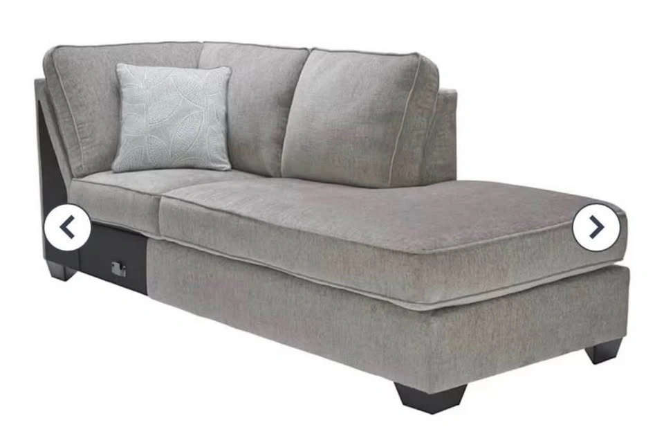 Ashley Altari 2 Piece Sectional Sofa - Alloy/Grey - photo 4