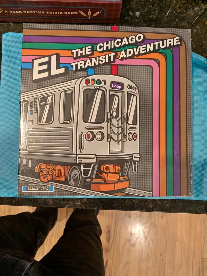 The Chicago Transit Adventure Board Game - New in Box