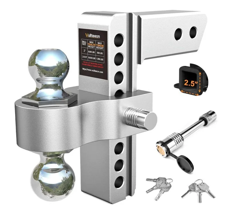 8" Trailer Hitch - 2 1/2” Receiver - 18,500 lbs - Brand New thumbnail