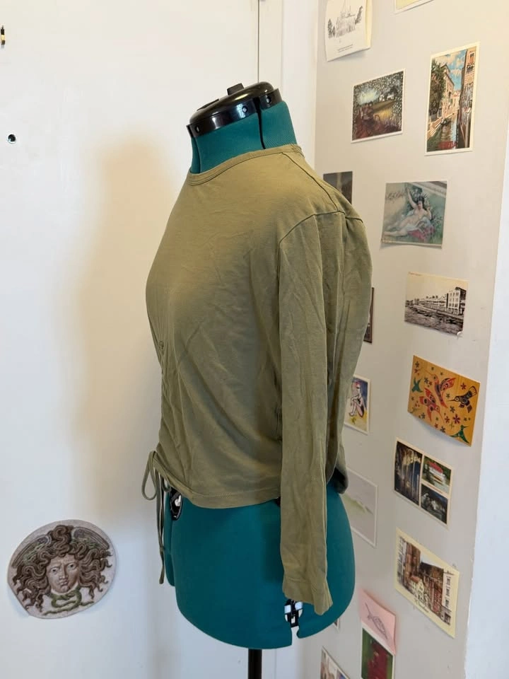 MANGO Green Long Sleeve Shirt - photo 2
