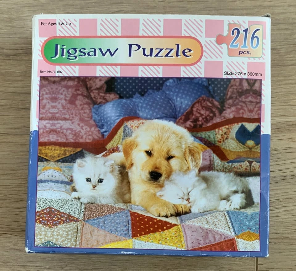 Brand New Jigsaw Puzzle Cats And Dog (216 pcs) - photo 3