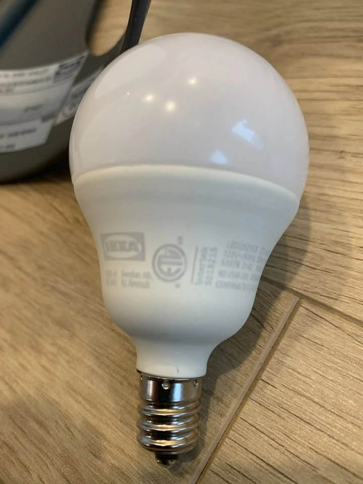 Brand New IKEA SVALLET Work desk lamp + IKEA SOLHETTA LED E12 li - photo 2