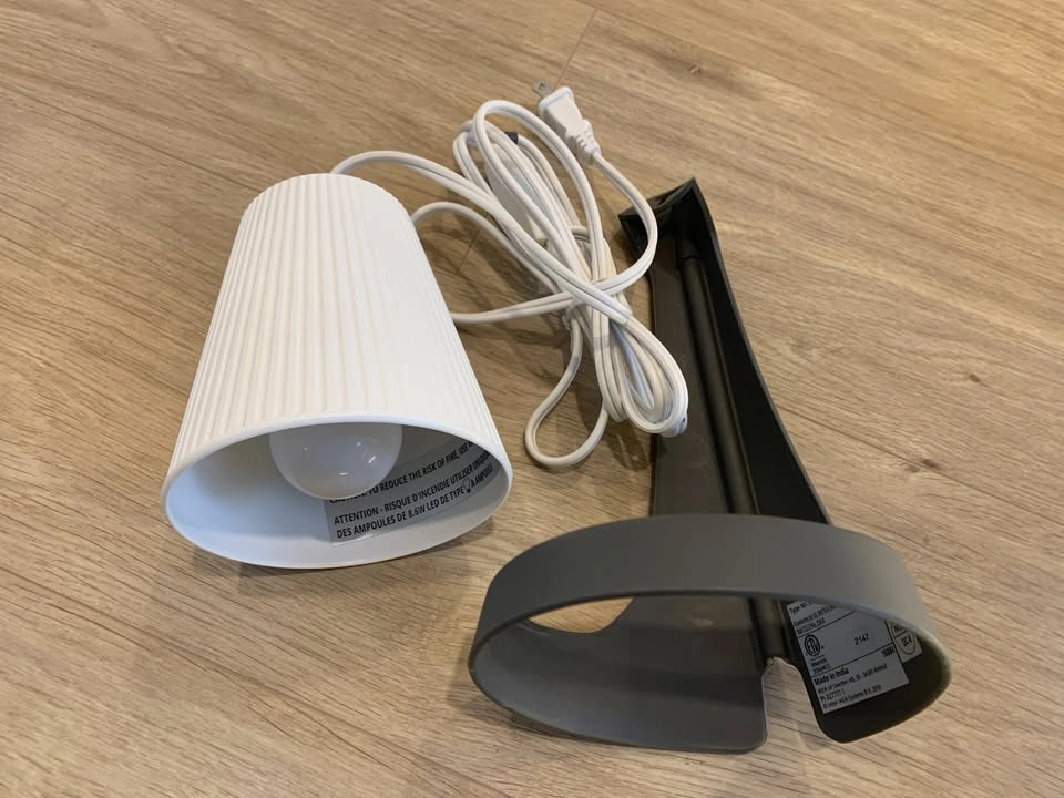 Brand New IKEA SVALLET Work desk lamp + IKEA SOLHETTA LED E12 li - photo 4