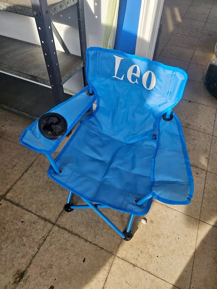 Kids Folding Chair with Cup Holder