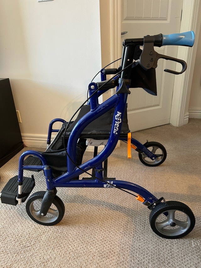 Airgo Fusion Rollator and Transport Chair - photo 4