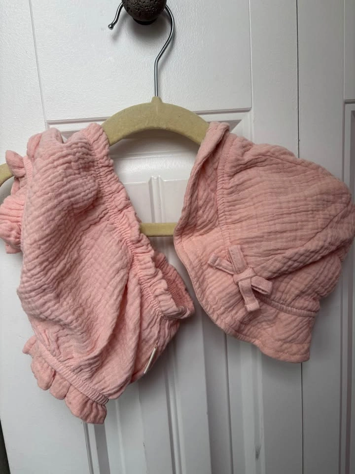 EUC Spring Baby Outfit 3-6 months Organic - photo 3