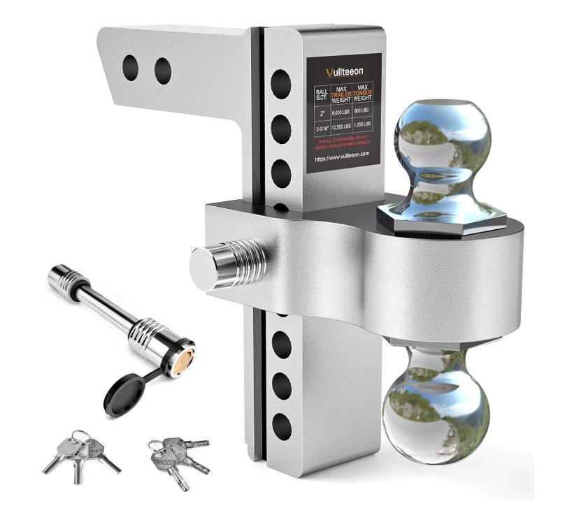 8" Trailer Hitch - 2” Receiver - 12,500 lbs - Brand New