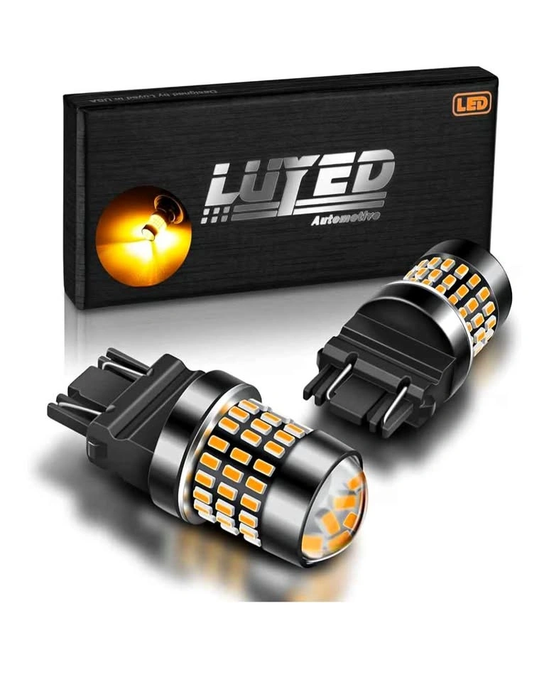 3157 LED Bulb Turn Signal Lights Amber Yellow
