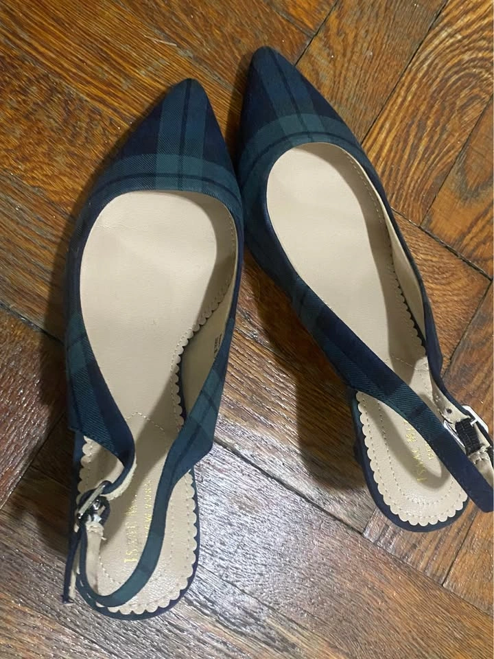 Plaid Kitten Heels - photo 2