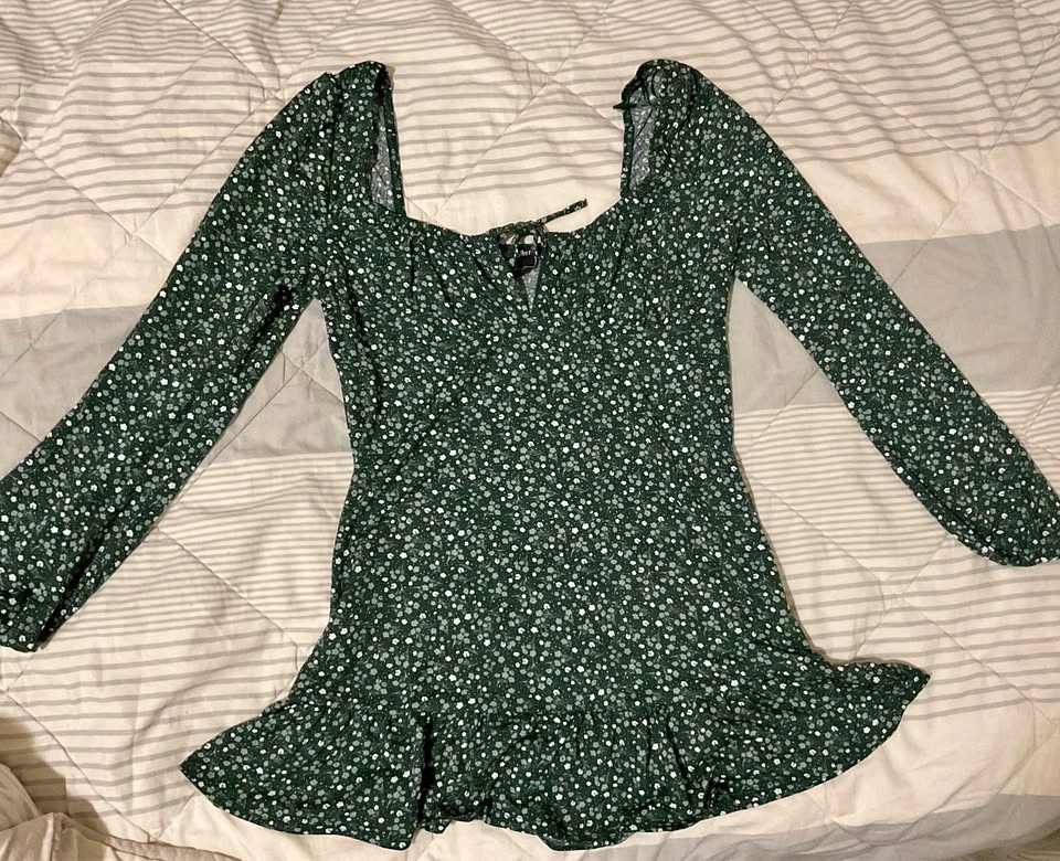 Green Mini Dress