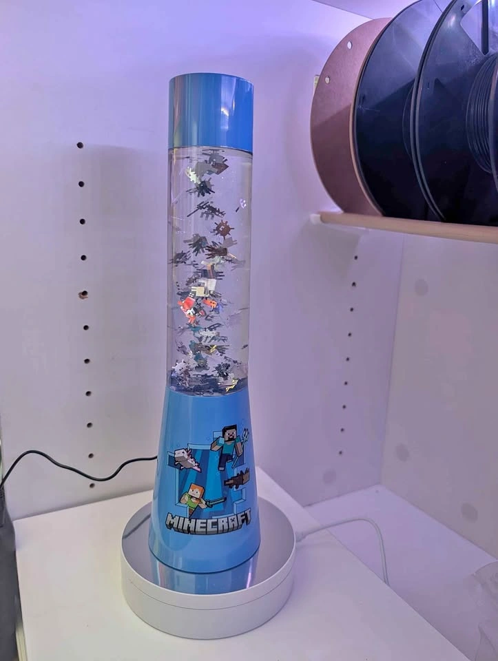 Minecraft Glitter Lamp