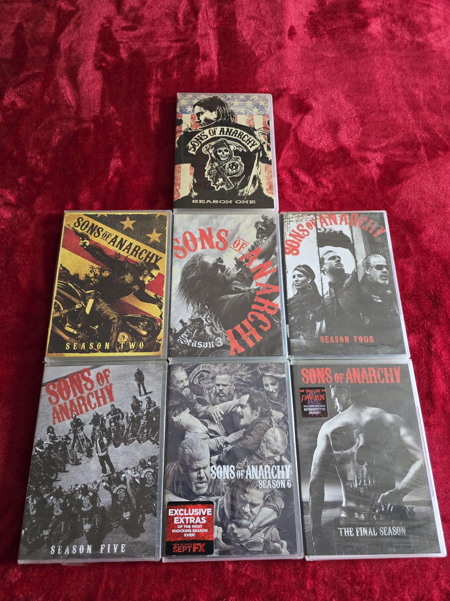 Brand New Sons of Anarchy Full Seasons DVD Collection