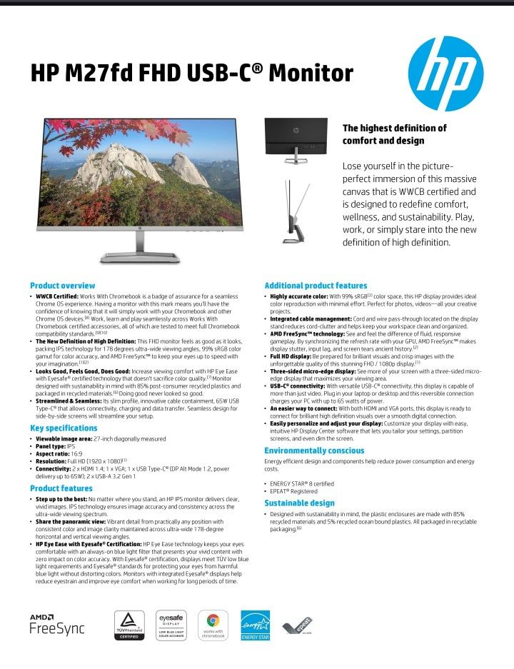 HP Monitor - photo 4