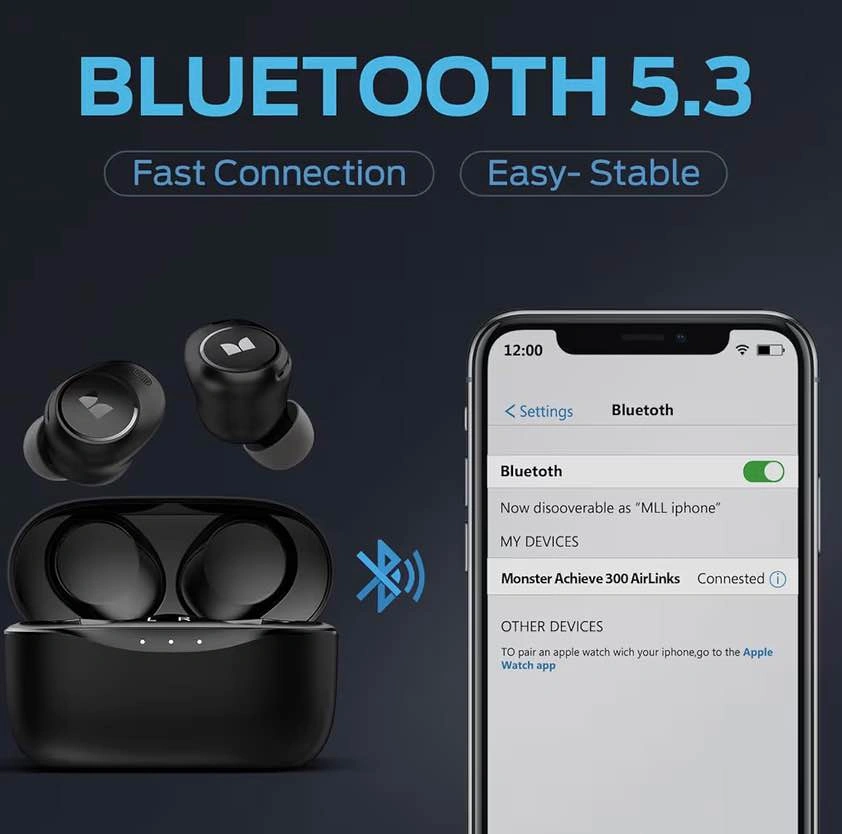 Monster Achieve 300 AirLinks Wireless Earbuds - photo 5