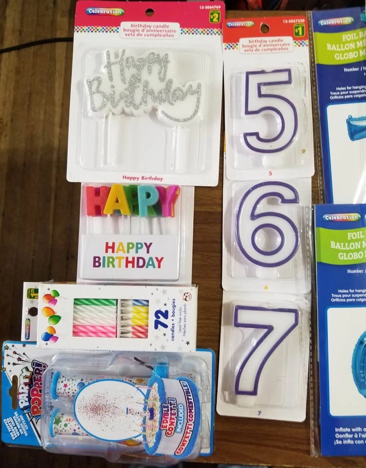 Birthday Cake Decoration Bundle (28 pcs)-All NEW - photo 2