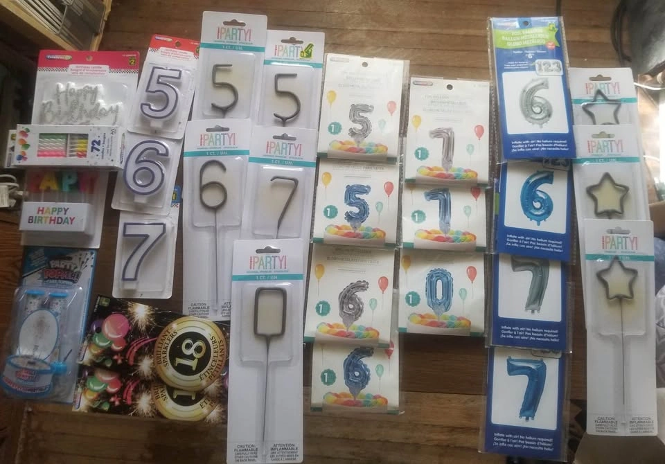 Birthday Cake Decoration Bundle (28 pcs)-All NEW - photo 5