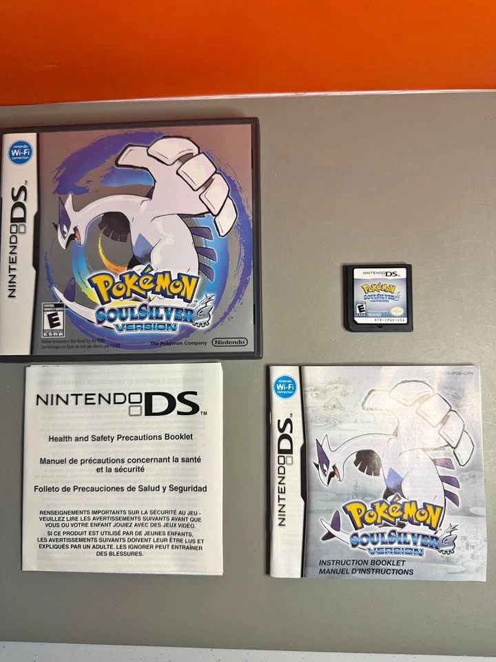 Pokemon Soul Silver Special Edition CIB w/ Poke Walker