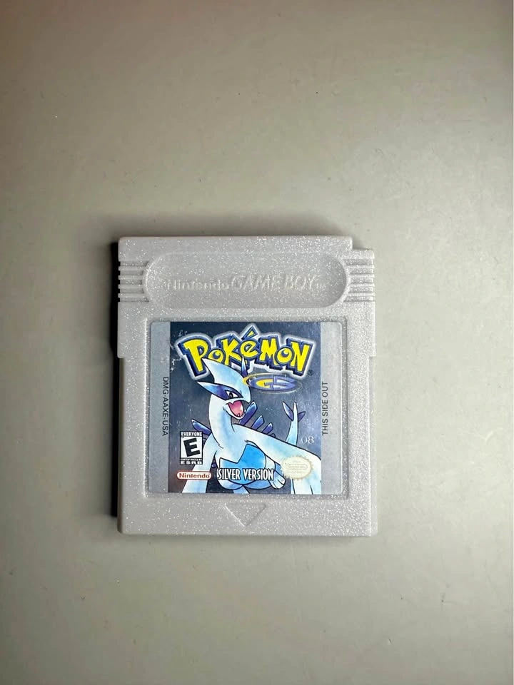 Pokémon Silver for Game Boy Color Authentic and New Battery