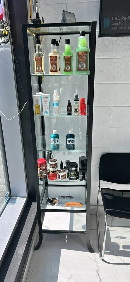 2 Glass Display Cabinets