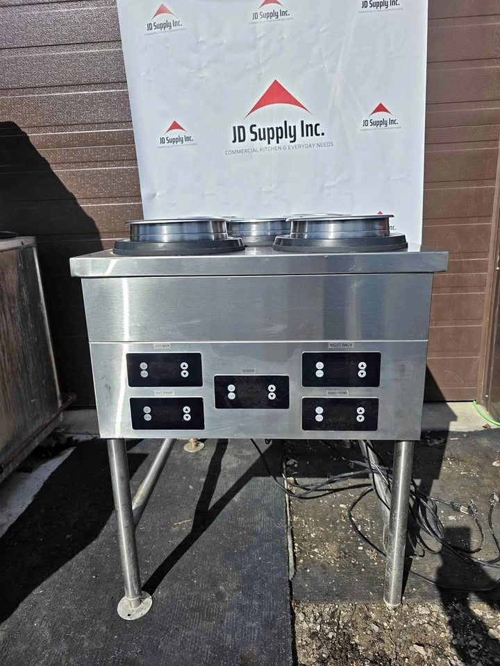 Vollrath Custom Commercial 5 Bay Warming Table For Sale