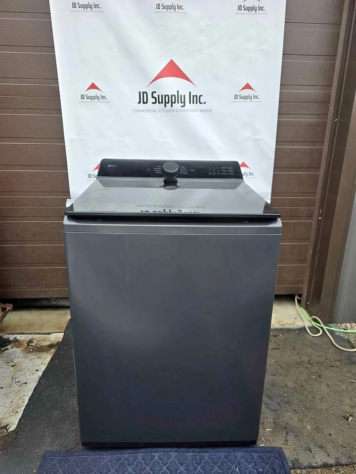 LG 6.1 cu ft. Black Top Load Washer For Sale
