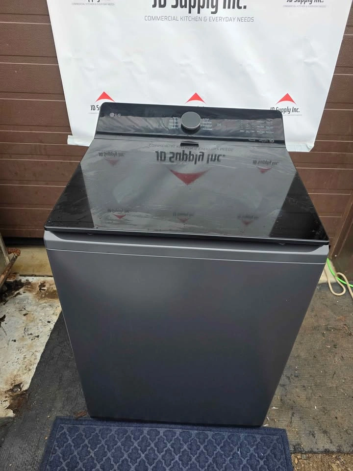 LG 6.1 cu ft. Black Top Load Washer For Sale - photo 2
