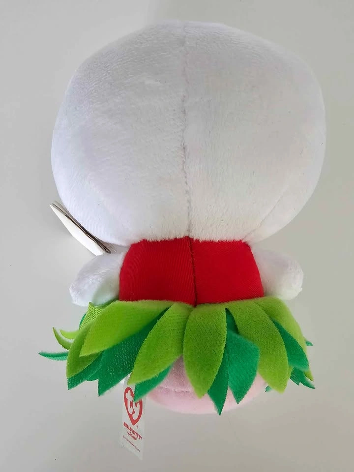 Ty Hello Kitty Plush Toy Souvenir HAWAII Hula Skirt Beanie Baby - photo 2